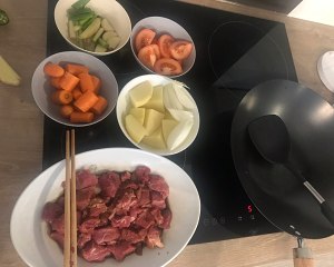 The practice measure of beef of the potato of electric meal Bao that stew 2