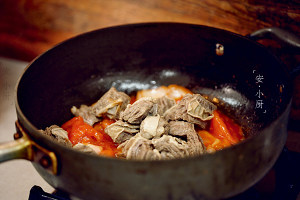 The practice measure of the tomato potato sirlon that stew 5