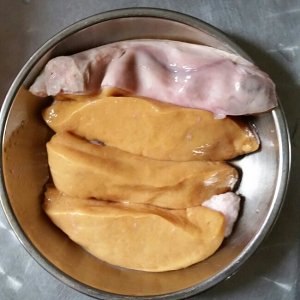 The practice measure that saline cistanche of Ba Ji the bark of eucommia stews the waist outside the sheep 2