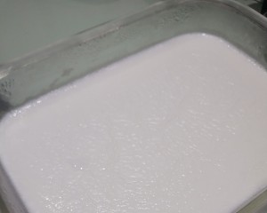 The practice measure of milk bean jelly 8
