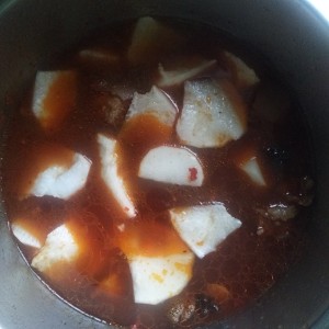 Hotpot chaffy dish (go ovine smell of mutton is small subtle move) practice measure 9