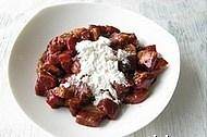The practice measure of bead of beef of New Year cake of black any of several hot spice plants 5