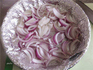 The practice measure of the tinfoil beef that bake 5