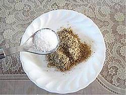 The practice measure of crus of the water sheep that boil 6