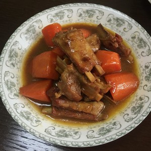 Sheep of braise in soy sauce is small practice measure 3