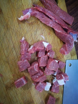 Zheng Laowu " sauce of sweet hot beef " practice measure 2