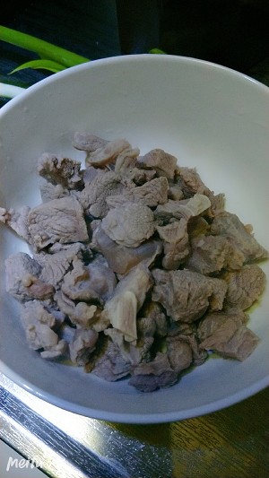 Explode the practice measure that fries beef ~ to stew beef ~ 2