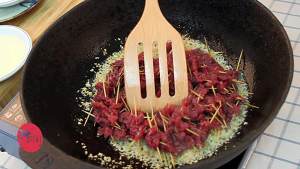 The practice measure of flavour of Hunan of ground of toothpick beef path 11