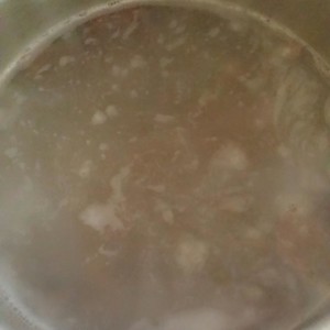 The practice measure of ovine miscellaneous clear soup 4