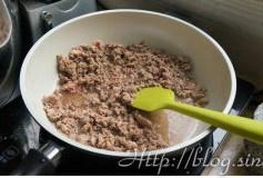 The practice measure of sauce of sweet hot beef 3
