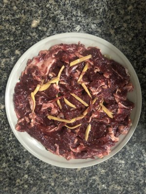 The practice measure of beef of evaporate of strong dish of old wide & 3