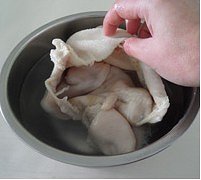 Confidential secret makes kongfu soup " abdomen includes a sheep " practice measure 4