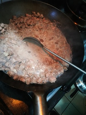 Zheng Laowu " sauce of sweet hot beef " practice measure 13