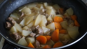 The practice measure of flesh of shoulder of the turnip sheep that stew 10