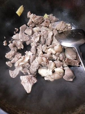 The practice measure of sheep of clear soup of ~ of cate of Guangdong winter day 2