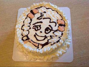 The practice measure of cake of sheep happy a sheep 3