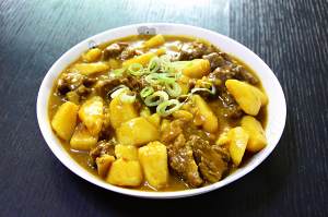 The practice measure of ~ of sirlon of curry of ~ of beef curry of 0 failure potato 7