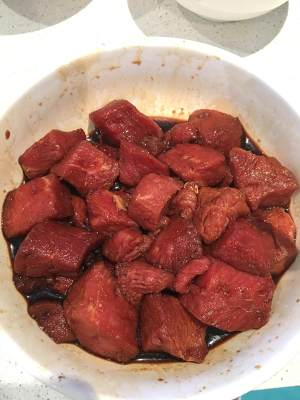 Potato of beef of braise in soy sauce (exclusive secret is made) practice measure 1
