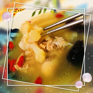 Is filling kidney strong is bone big? Soup ^-^ (ovine bone + cervine muscle + yam + the root of straight ladybell + red jujube + medlar) practice measure 11
