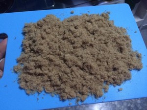 The practice measure that contains darling ox dried meat floss 8