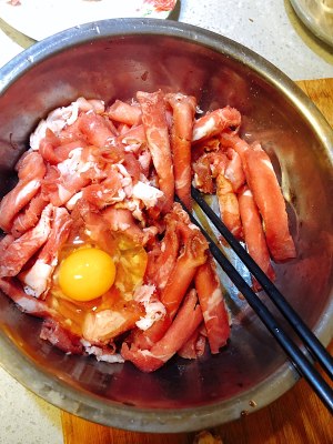 The practice measure of cutlet of the ox of little profit of the daily life of a family that boil 1