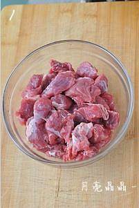 The practice measure of sirlon of potato of braise in soy sauce 1