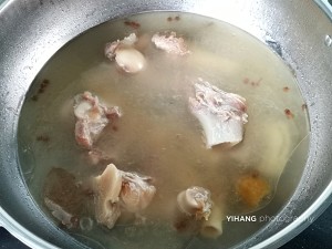 The practice measure of soup of turnip sheep bone 9