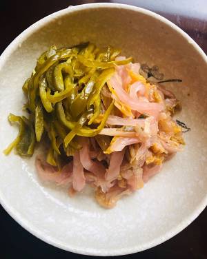 The practice measure of the slices of tripe of acerbity hot sheep of appetizing go with rice 4