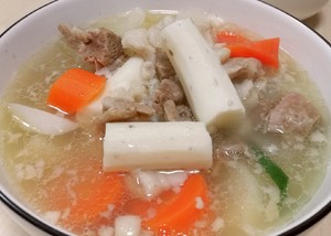 [electric stewpan] the practice measure of the soup of Nan of turnip yam sheep of wintry day 4