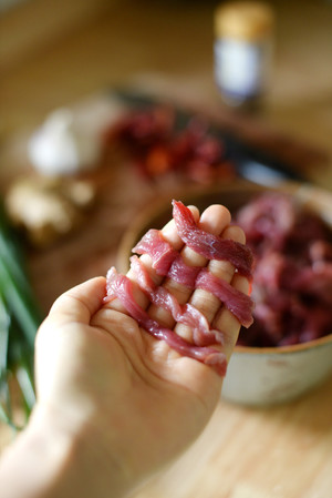 Toothpick beef (the eat that reduce fat) practice measure 2