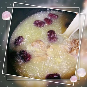 Is filling kidney strong is bone big? Soup ^-^ (ovine bone + cervine muscle + yam + the root of straight ladybell + red jujube + medlar) practice measure 9