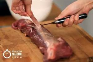 If where the practice measure of beefsteak of home simmer in water 1