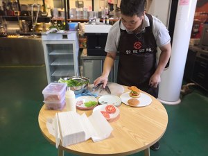 The practice measure of hamburger of hamburger ︱ beef 5