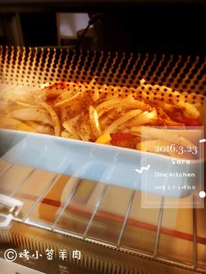 The practice measure of the small barbecue that sign a sheep 7