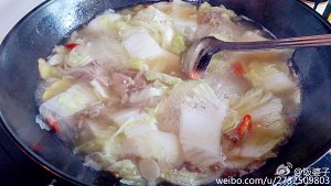 Acerbity hot ox (sheep) the practice measure of soup of fleshy vermicelli made from bean starch 4