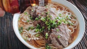 The practice measure of face of beef of braise in soy sauce of sauce beef & 12