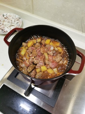 The practice measure of Bao of turnip ox diced meat 3