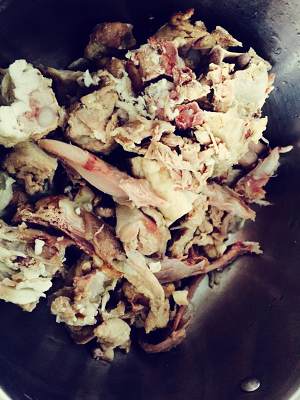 The practice measure of end of sheep of red wine braise 1