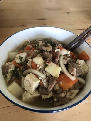 Explain the practice measure of mom sheep noodles in soup 11