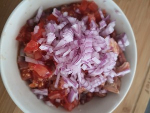 The practice measure of bead of garlic sweet beef 4