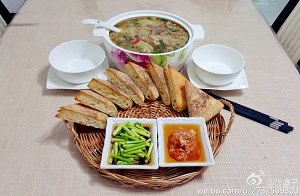 Acerbity hot ox (sheep) the practice measure of soup of fleshy vermicelli made from bean starch 6
