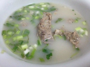 The practice measure of ovine bone soup 1