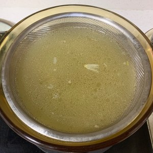 The practice measure of soup of turnip beefsteak bone 9