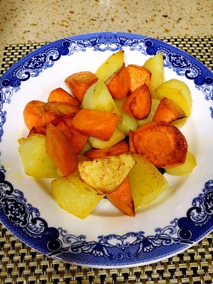 The practice measure of the beef of rustle potato carrot that stew 3