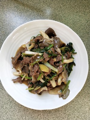 The practice measure of delicious smooth eat beef 12