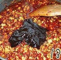 The practice measure of sauce of sweet hot beef 13