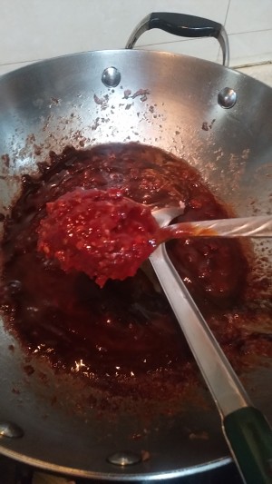 The practice measure of sauce of Xianggu mushroom beef 23