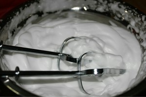 The practice measure of end of egg white sheep 2