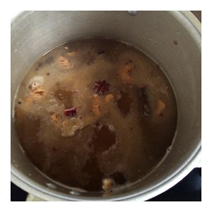 The practice measure of bone of the beefsteak that stew 8
