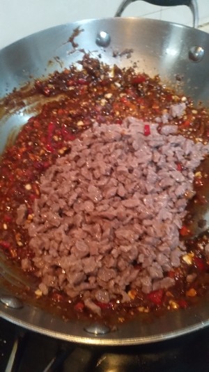 The practice measure of sauce of Xianggu mushroom beef 29